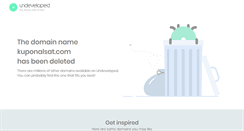 Desktop Screenshot of kuponalsat.com