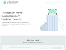 Tablet Screenshot of kuponalsat.com